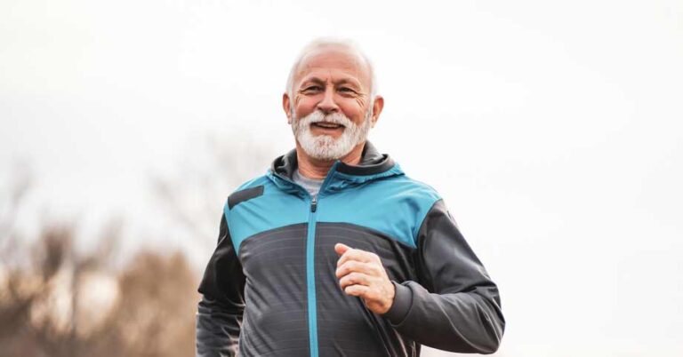 Senior who uses male catheterization living full life