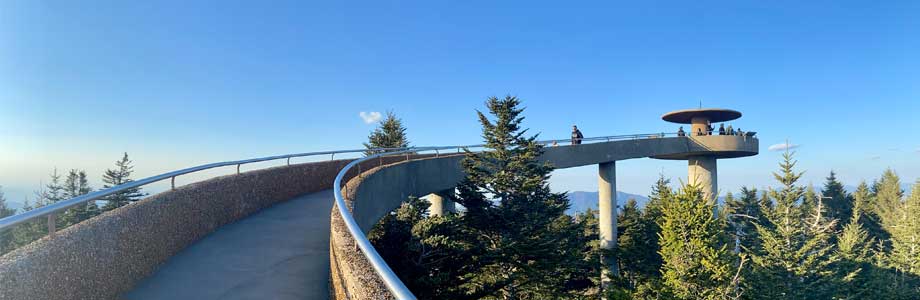 Wheelchair access to Clingmans Dome