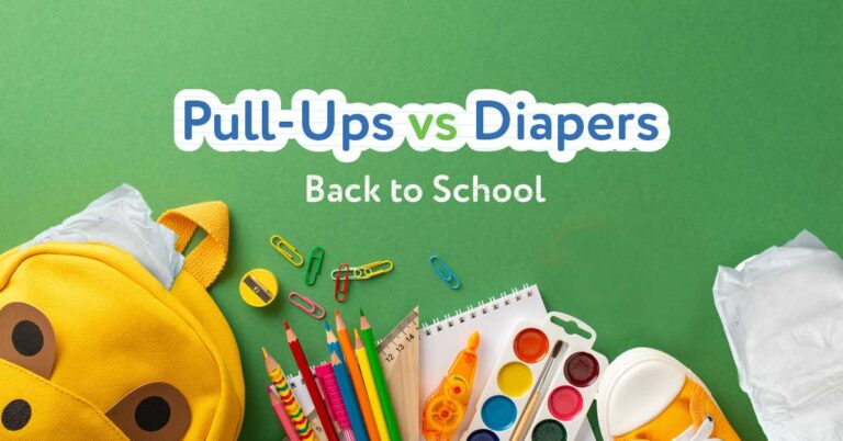 Pull-Ups Vs Diapers Back to school image