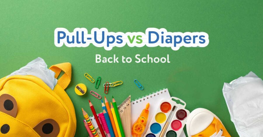 Pull-Ups Vs Diapers Back to school image