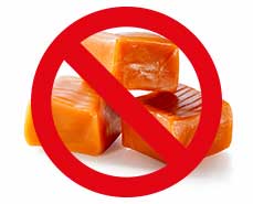 caramels not safe for ostomies